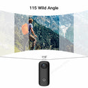 Crisp 4K Footage Action Camera Outdoors