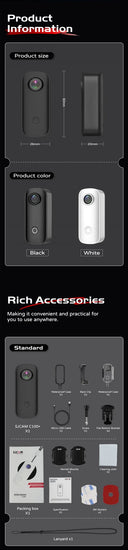 Crisp 4K Footage Action Camera Outdoors
