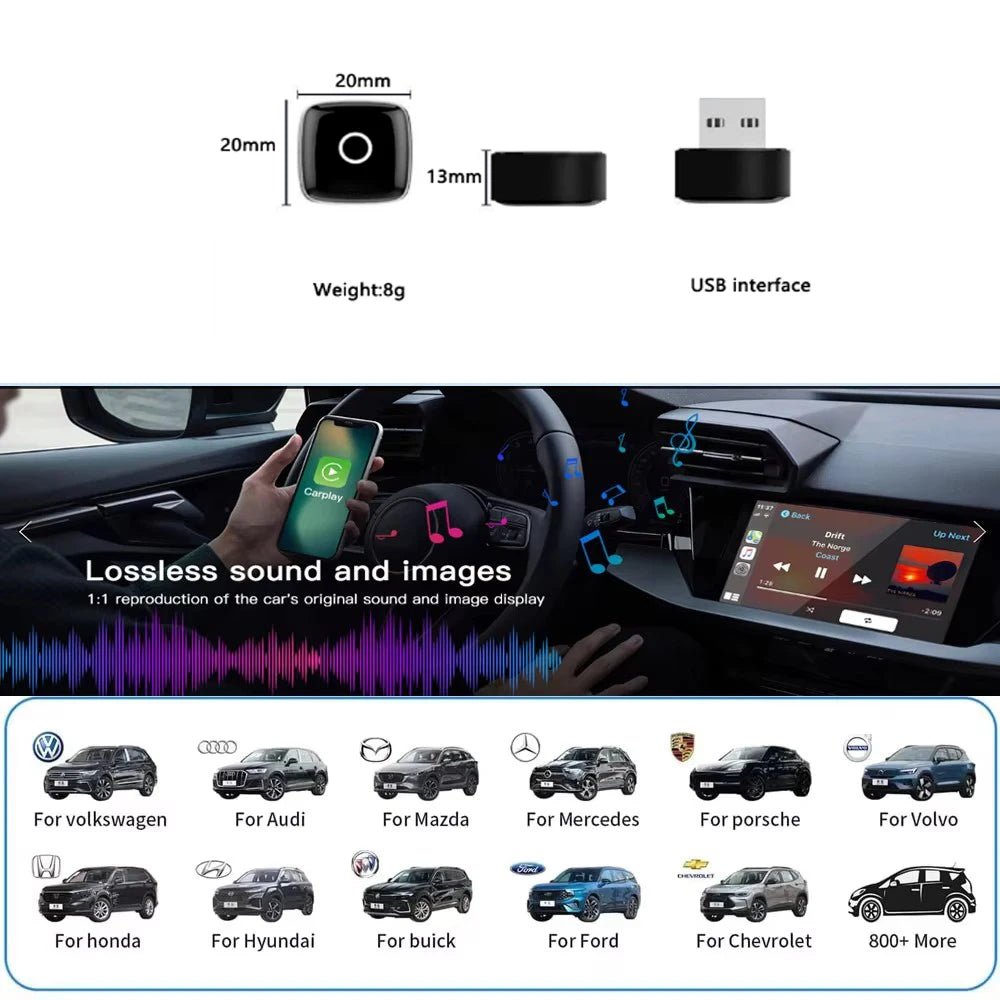 Wireless CarPlay Adapter for Drivers — product view 10