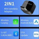 Wireless CarPlay Adapter for Drivers