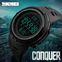SKMEI Men's Waterproof Sports Chronograph Watch Stylish Timepiece