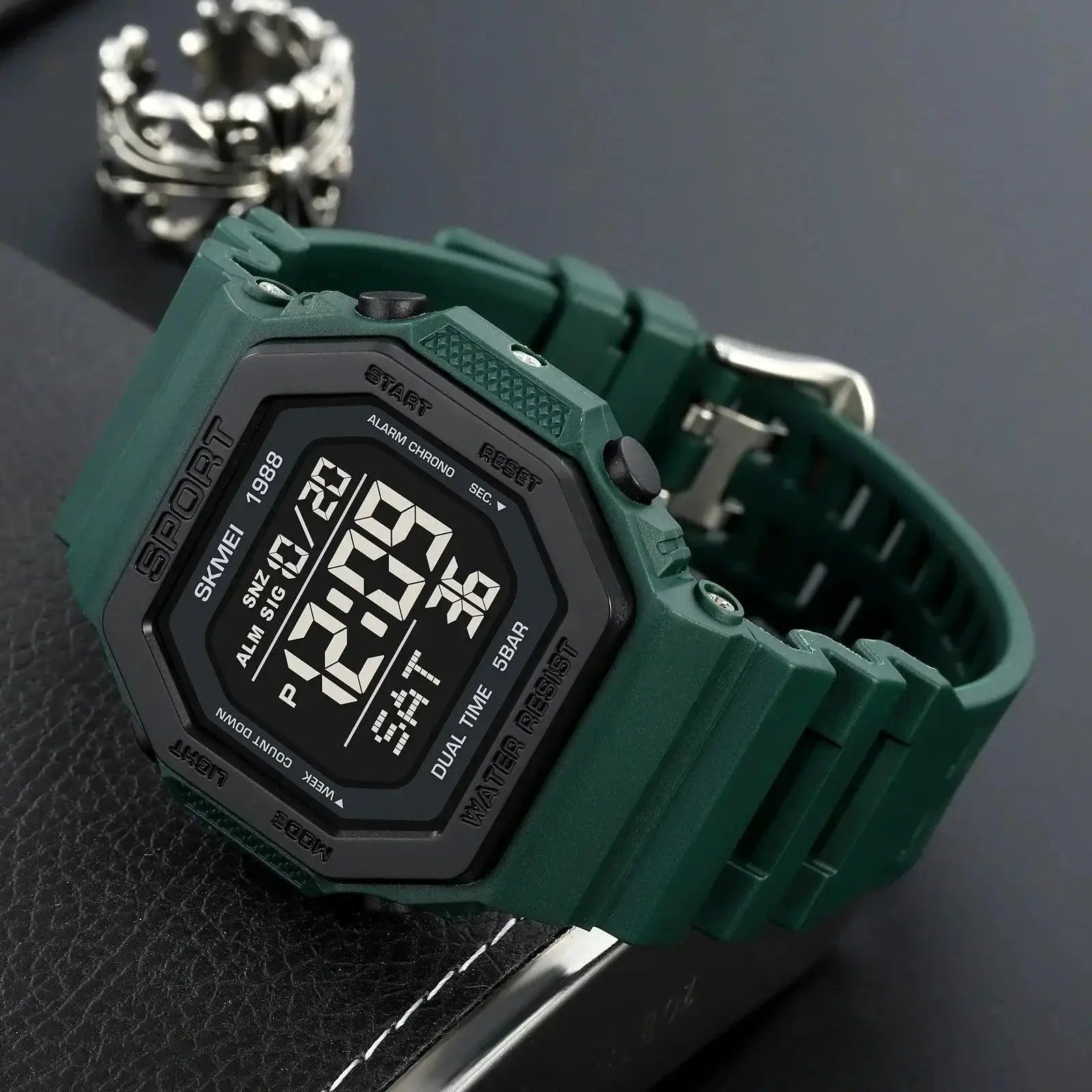 SKMEI Military Digital Sport Wristwatch Countdown Chrono