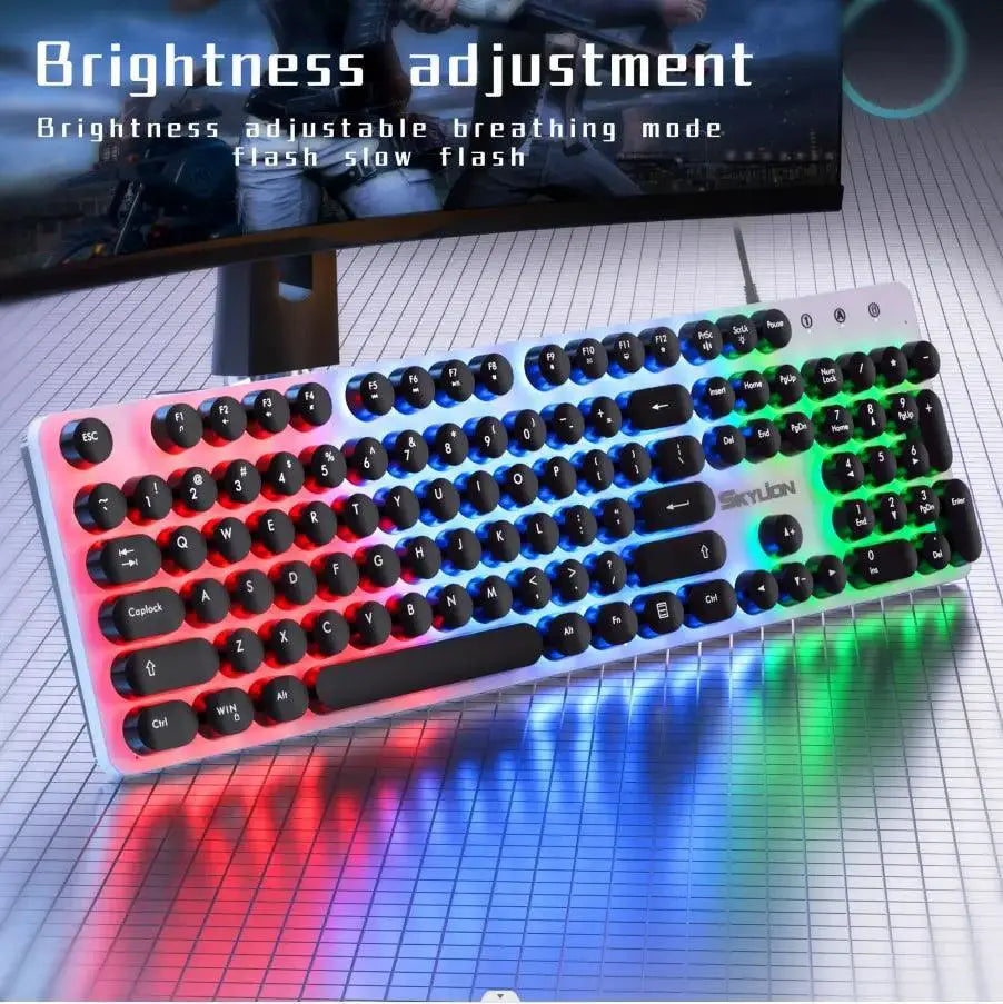 Skylion H300 Membrane Gaming Keyboard Multicolor Backlight