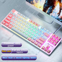 SKYLION H87 Mechanical Keyboard Vibrant Backlight Gaming