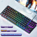 SKYLION H87 Mechanical Keyboard Vibrant Backlight Gaming