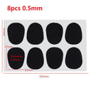 SLADE 8pcs 16pcs Standard 0.8mm Saxophone Mouthpiece Cushions