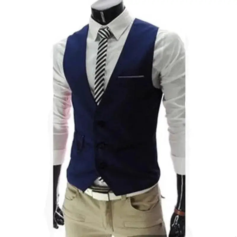 Slim Fit Waistcoat Versatile Style For Any Occasion Wear