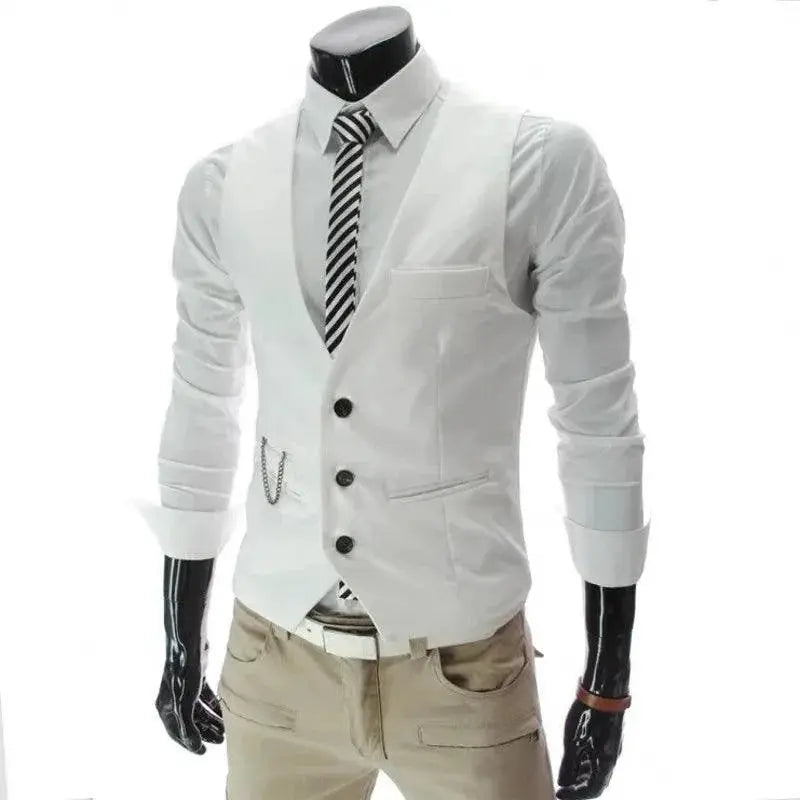 Slim Fit Waistcoat Versatile Style For Any Occasion Wear