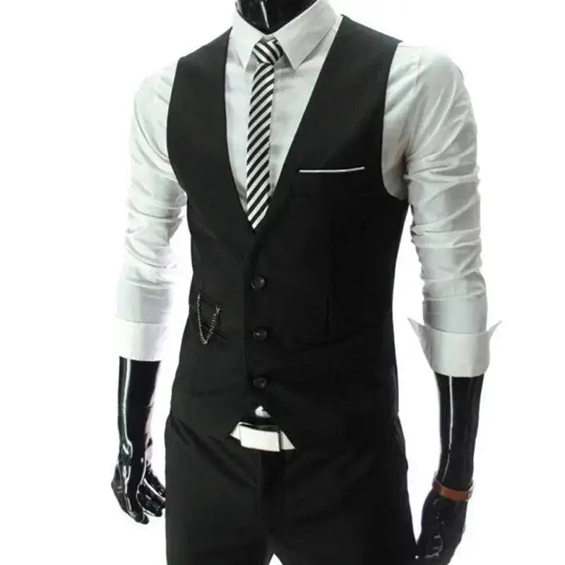 Slim Fit Waistcoat Versatile Style For Any Occasion Wear