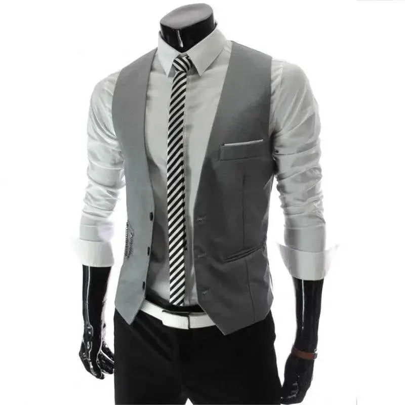 Slim Fit Waistcoat Versatile Style For Any Occasion Wear