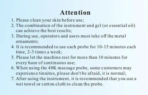 Slimming Cavitation Massager for Face
