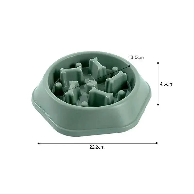 Slow Feeder Dog Bowl: Pet Anti - Choking Plate for Safe Eating