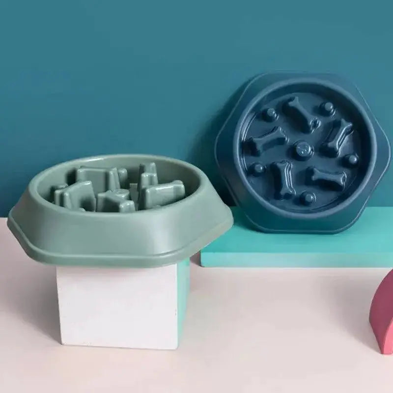 Slow Feeder Dog Bowl: Pet Anti - Choking Plate for Safe Eating