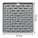 Slow Feeder Lick Pad for Dogs and Cats Shower Tray