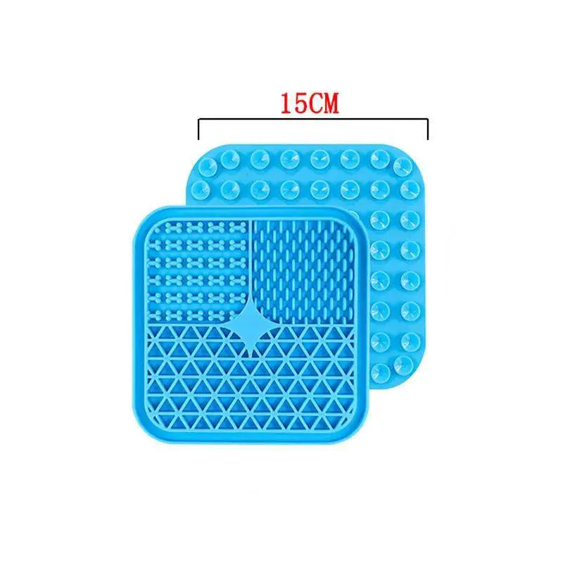Slow Feeder Lick Pad Shower Tray For Dogs And Cats