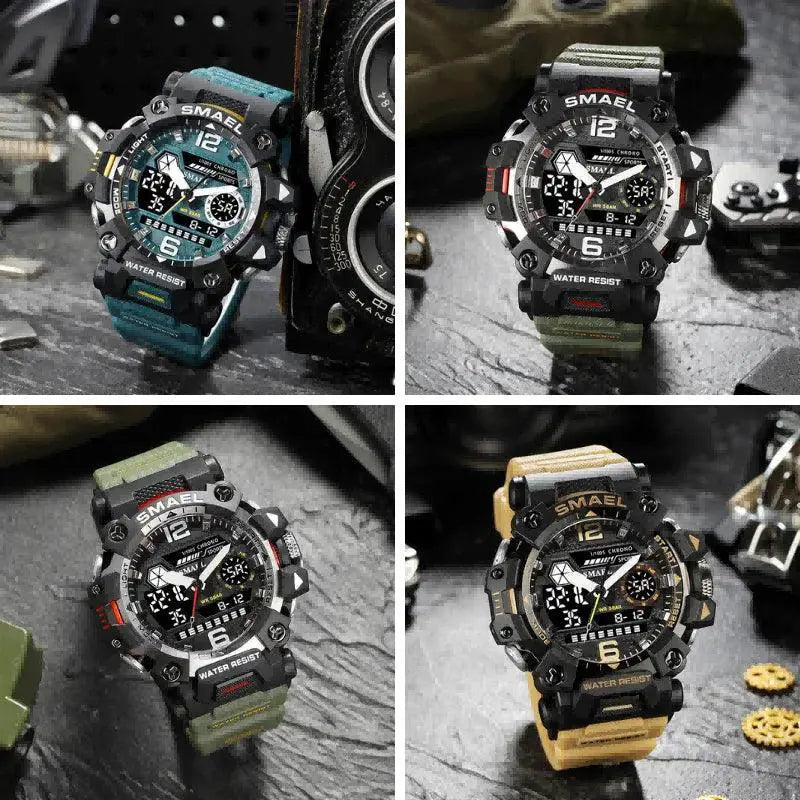 Men Chronograph Watch Durable Sport Timepiece For Men