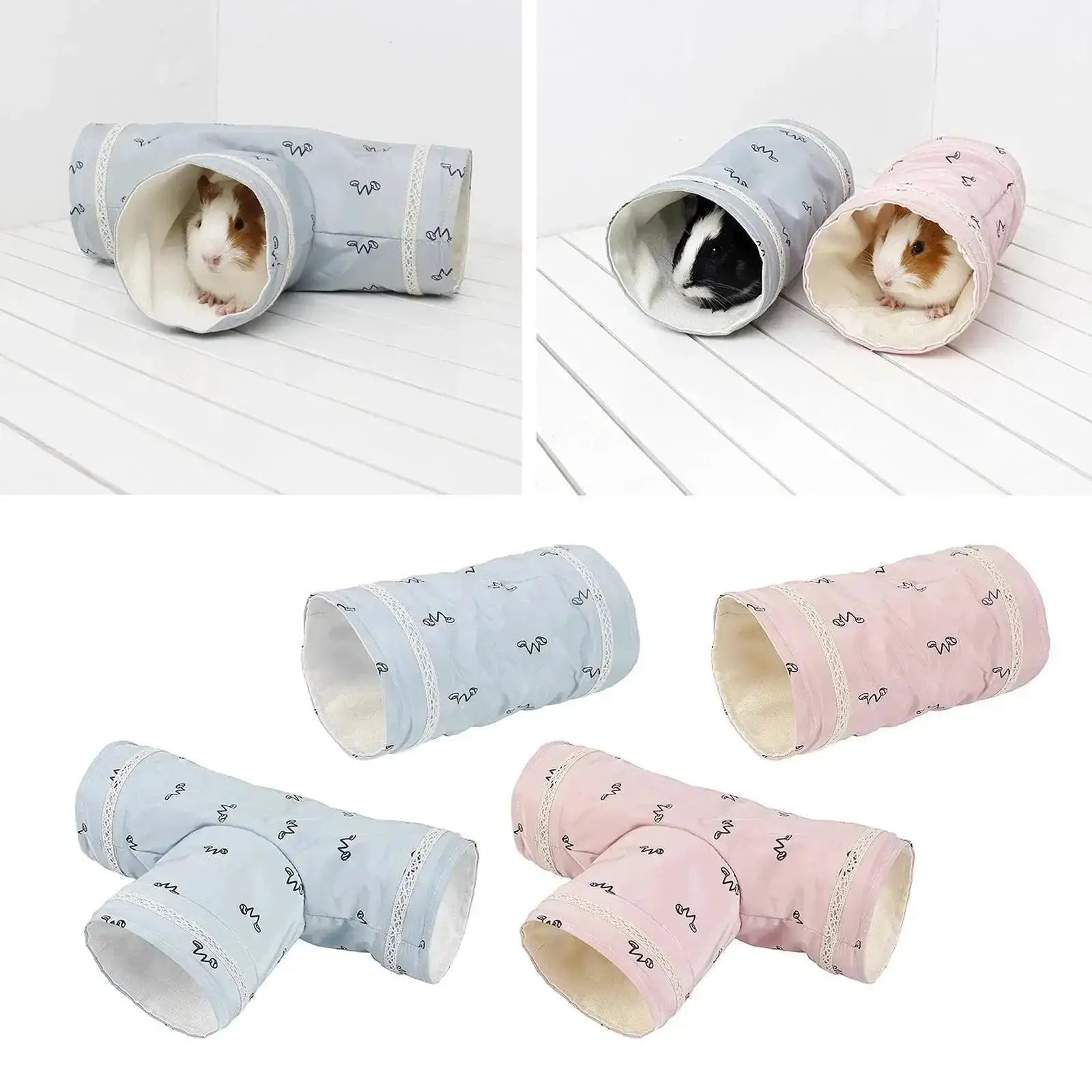 Small Animal Fun Tunnel Tube For Guinea Pigs And Hamsters