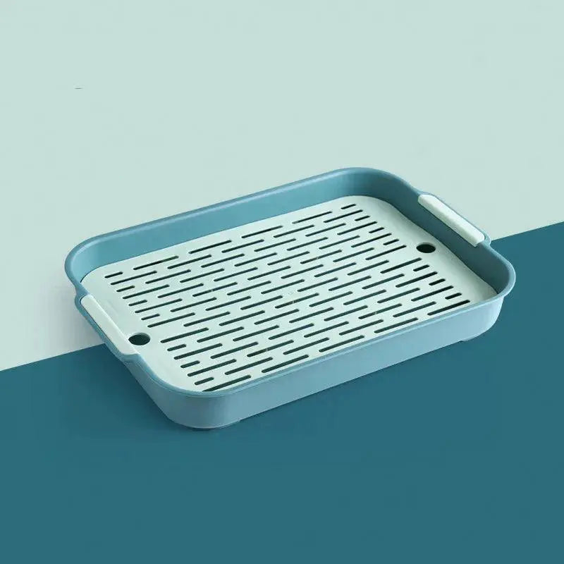 Small Pet Corner Litter Box Hygienic Toilet Trainer For Pets -  product image