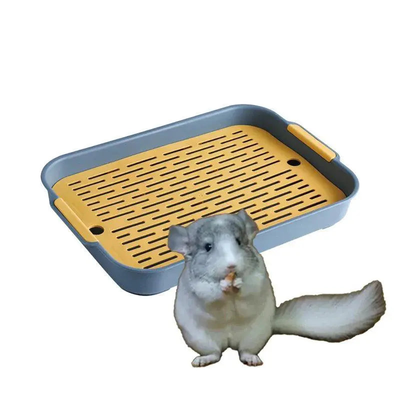 Small Pet Corner Litter Box Hygienic Toilet Trainer For Pets