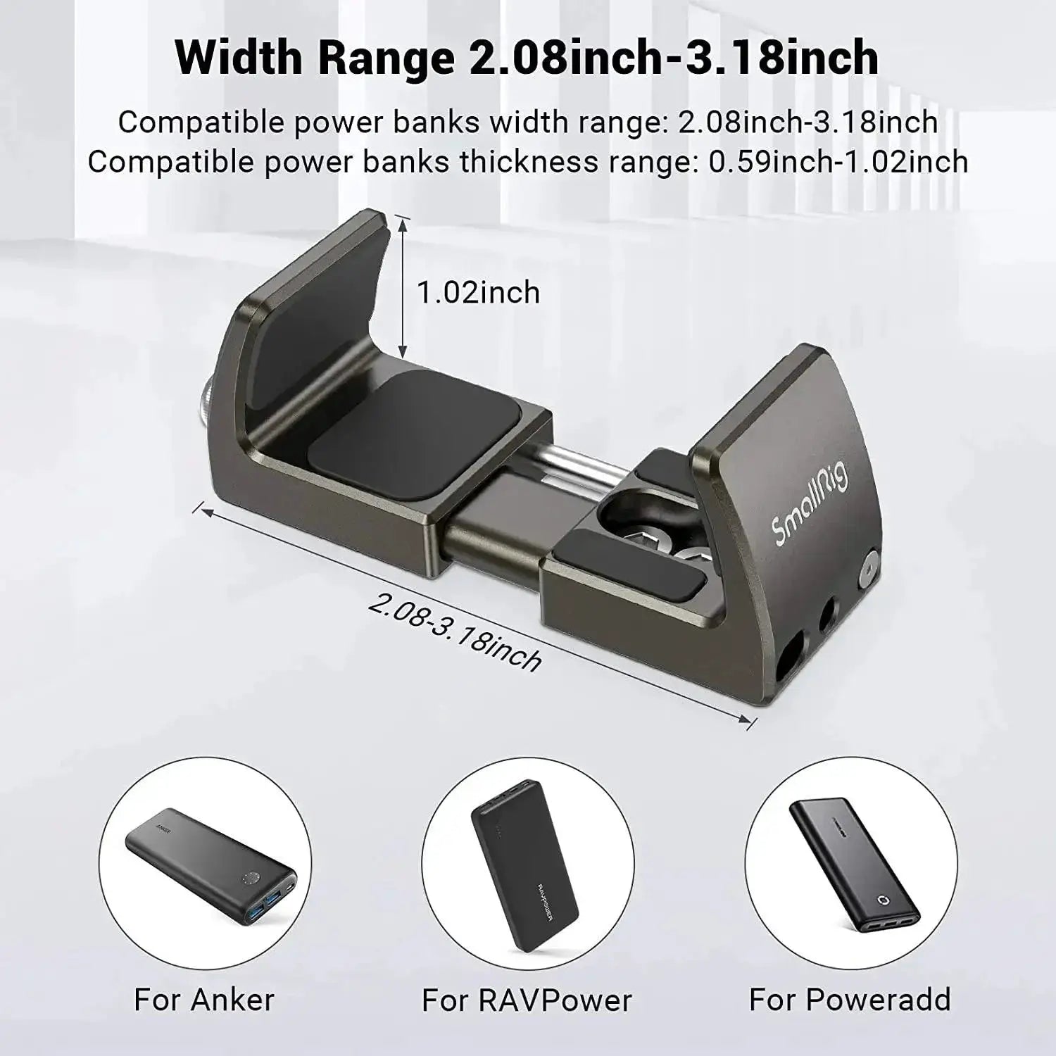 SmallRig Universal Power Bank Holder Adjustable 2790