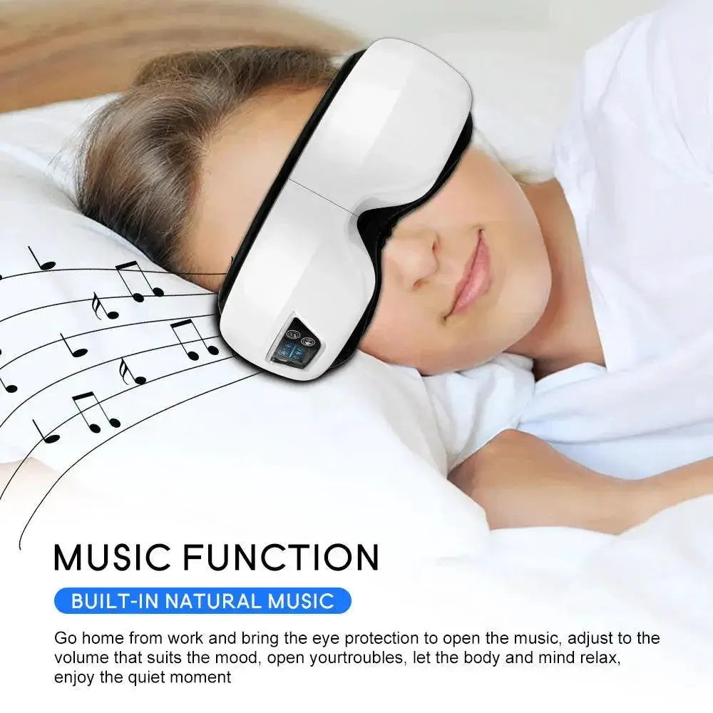 Smart Bluetooth Eye Massager for Relaxing Comfort Vibes