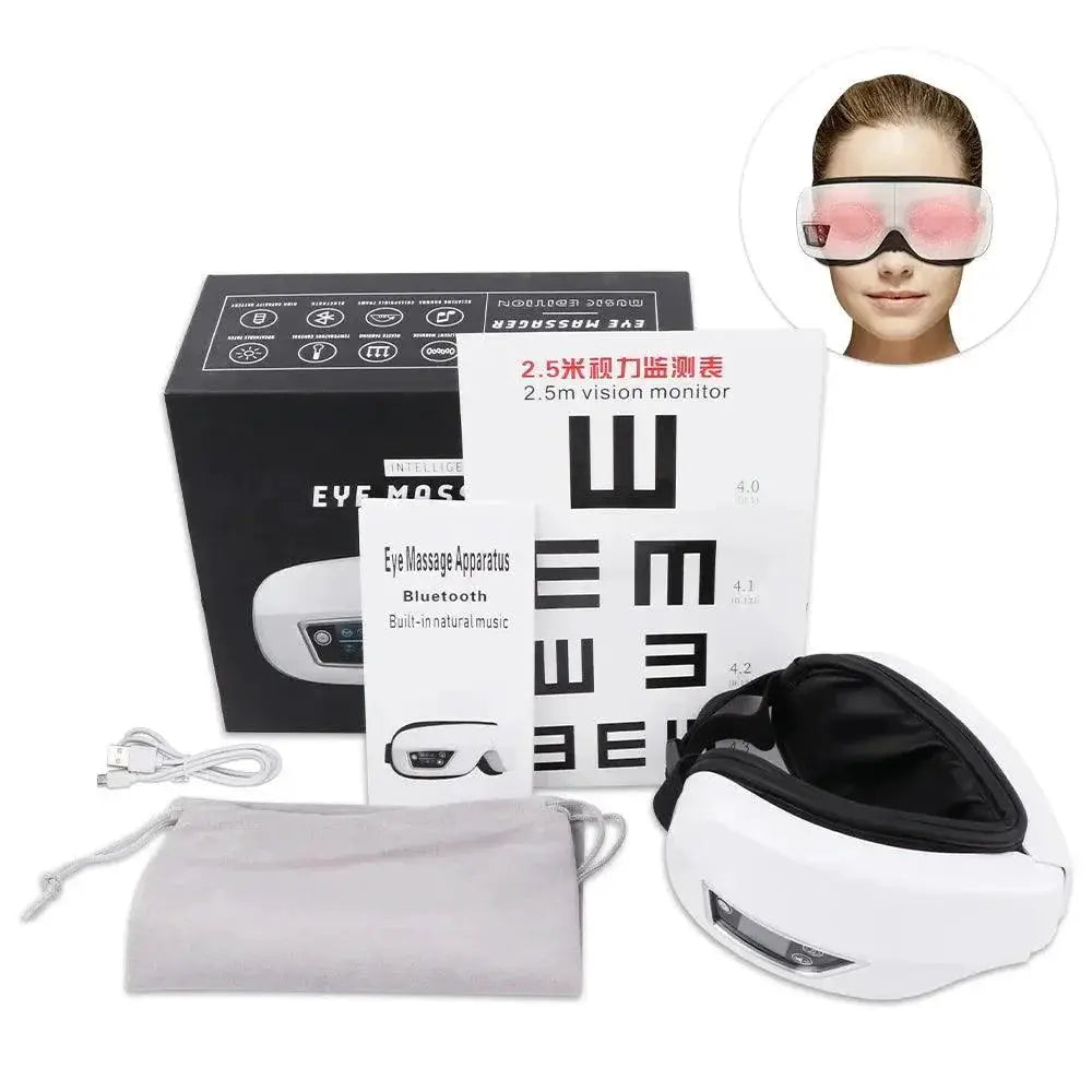 Smart Bluetooth Eye Massager for Relaxing Comfort Vibes