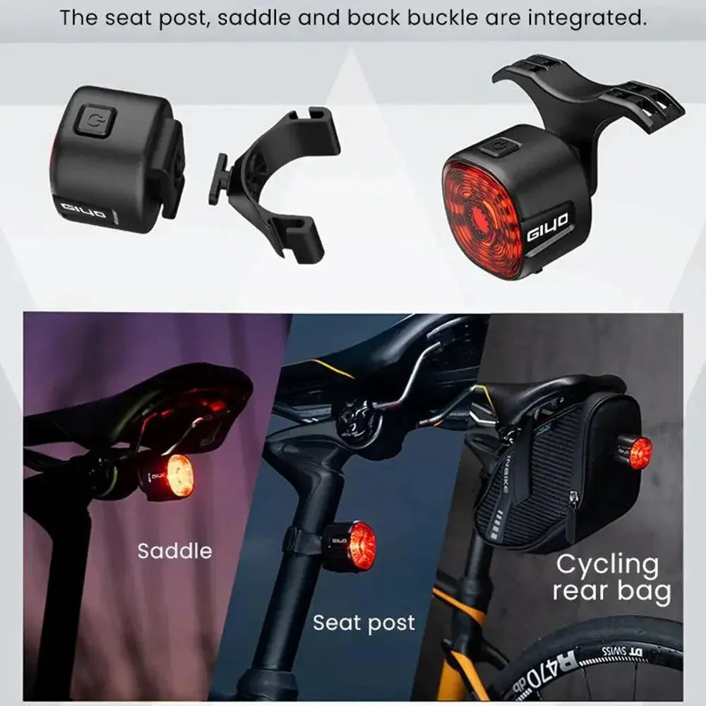 Smart Brake Tail Light Auto Brake Detection For Safer Rides