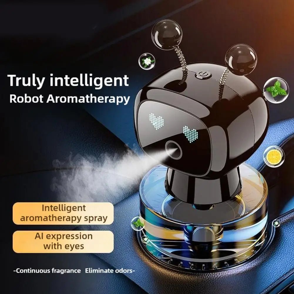 Smart Car AI Aroma Diffuser - Rechargeable Ultrasonic Diffusion With 4 Levels Max