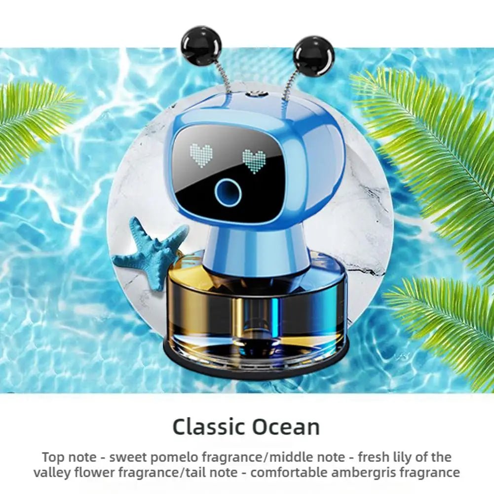 Smart Car AI Aroma Diffuser - Rechargeable Ultrasonic Diffusion With 4 Levels Max