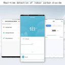 CO2 Air Quality Monitor For Home Alerts