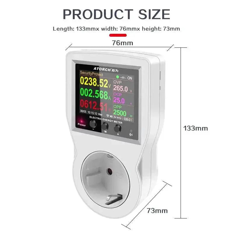 Smart Energy Monitoring Plug Remote Power Management