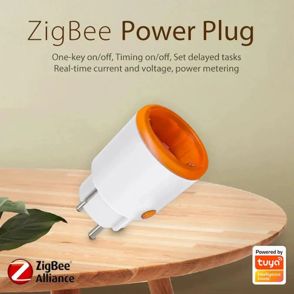 Smart Energy Monitoring Zigbee Power Plug Remote Control