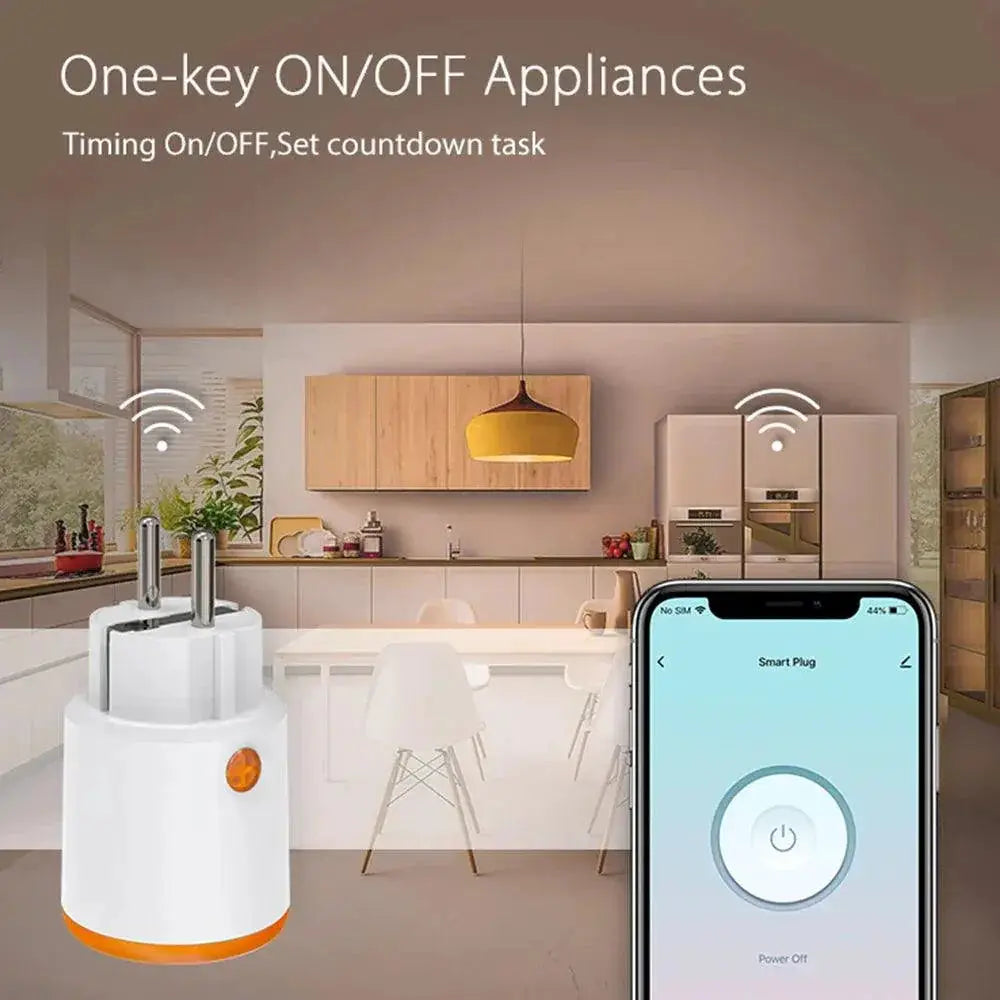 Smart Energy Monitoring Zigbee Power Plug Remote Control