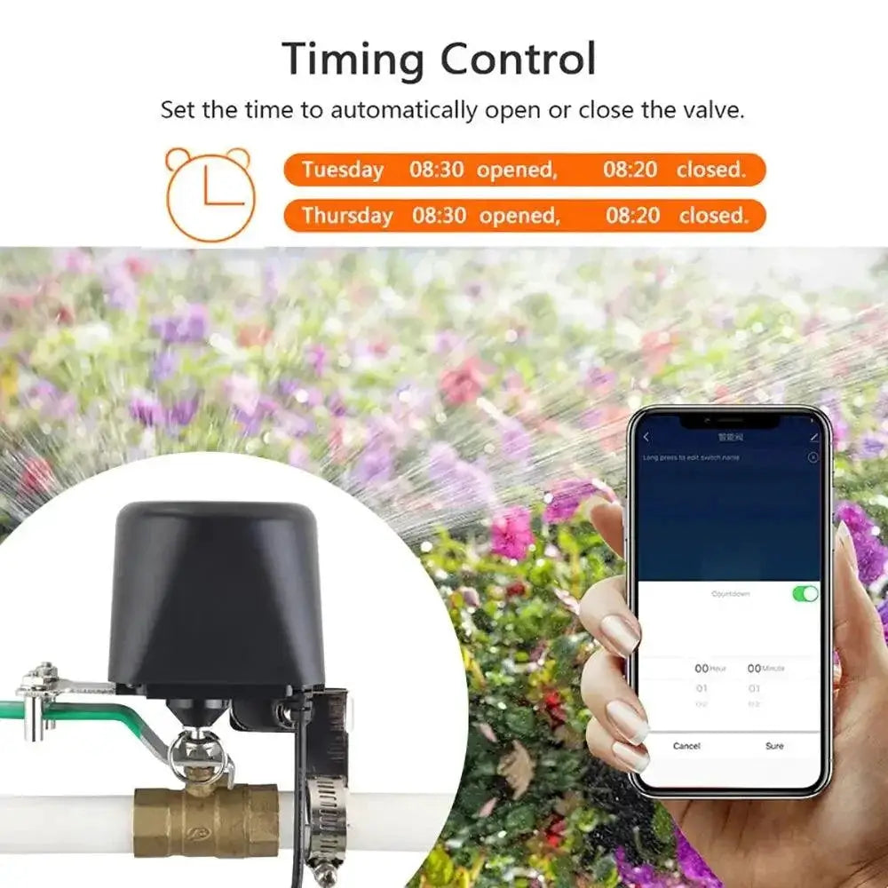 Smart Gas Valve Controller With Alexa Integration For Safety