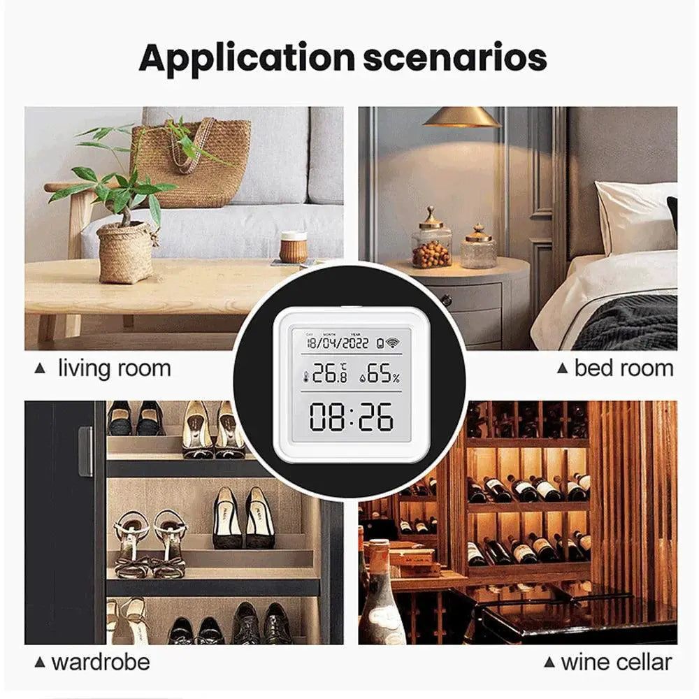 Smart Hygrometer Thermometer Remote Monitoring Temperature