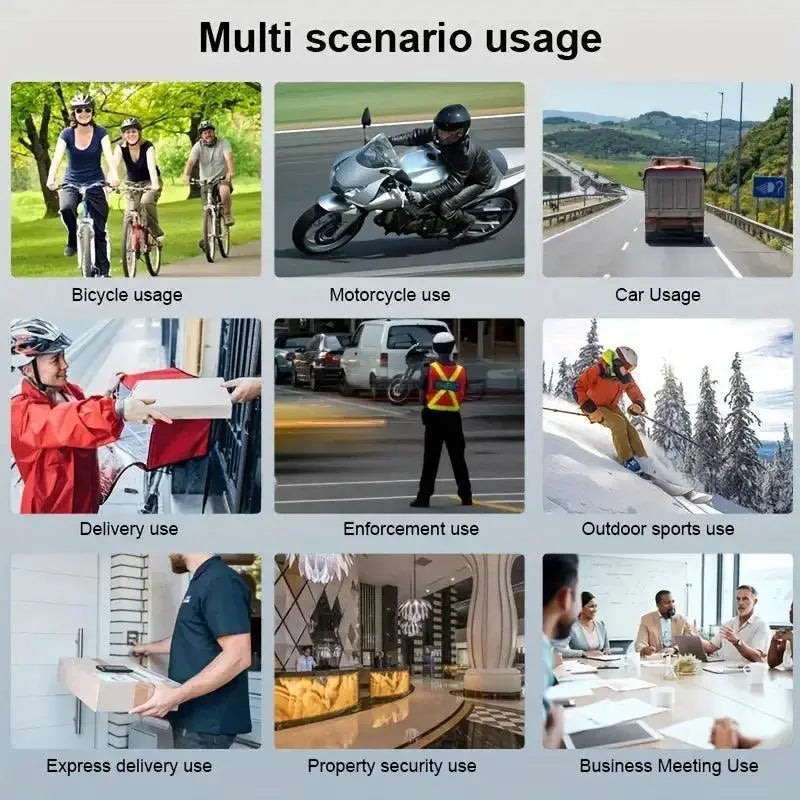 Smart Infrared Night Vision Driving Recorder Law Enforcement