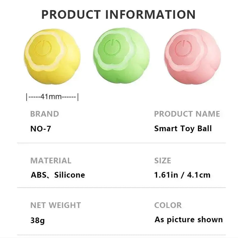 Smart Interactive Cat Toy Ball for Indoor Cats Magic Ball
