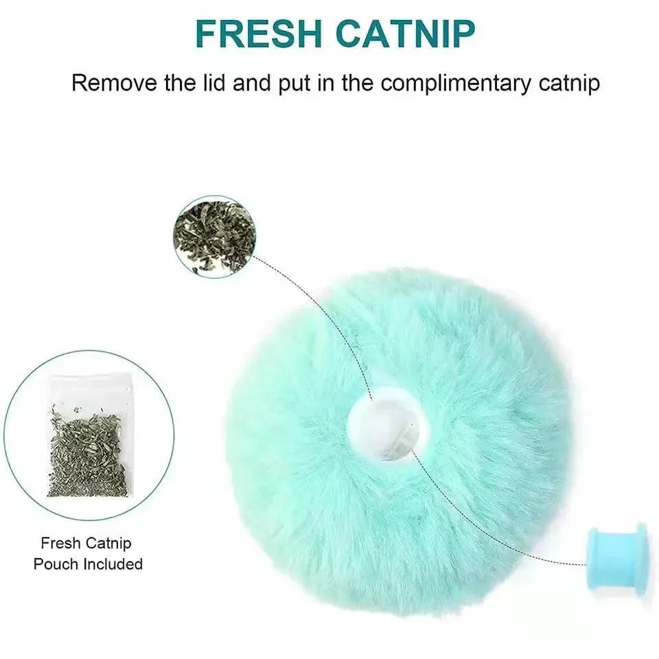 Smart Interactive Cat Toy Ball With Realistic Sounds Fun