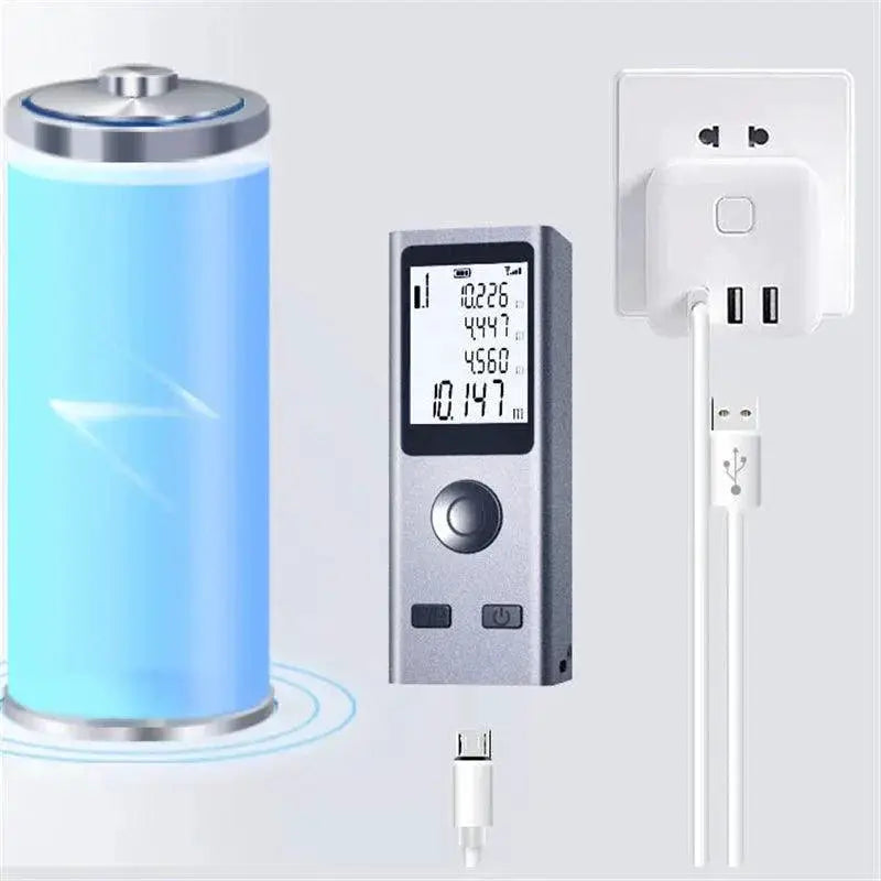 Smart Laser Rangefinder Precision Distance Tool For Pros