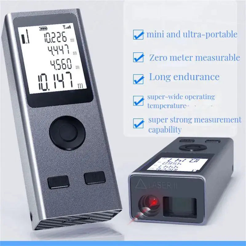 Smart Laser Rangefinder Precision Distance Tool For Pros
