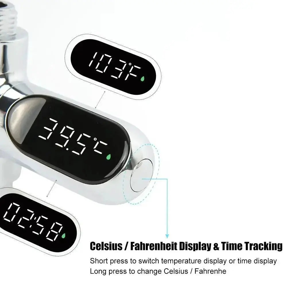 Smart LED Hot Tub Temperature Monitor Home Spa Thermometer