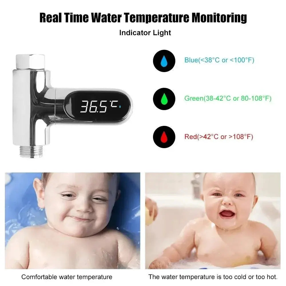 Smart LED Hot Tub Temperature Monitor Home Spa Thermometer