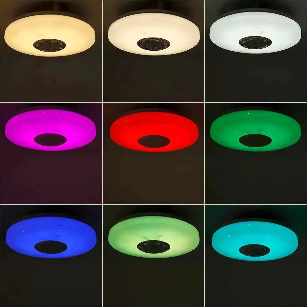 Smart RGB Bluetooth Ceiling Light With Music Sync Remote