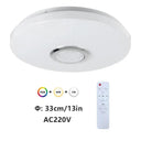 Smart RGB Bluetooth Ceiling Light with Music Sync Remote