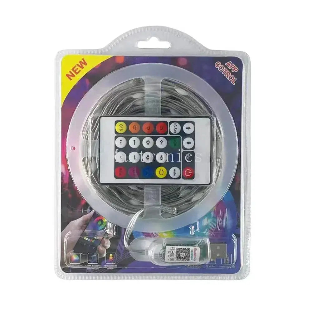 Smart RGB Bluetooth Fairy Lights For Indoor Outdoor Decor
