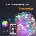 Smart RGB Bluetooth Fairy Lights For Indoor Outdoor Decor