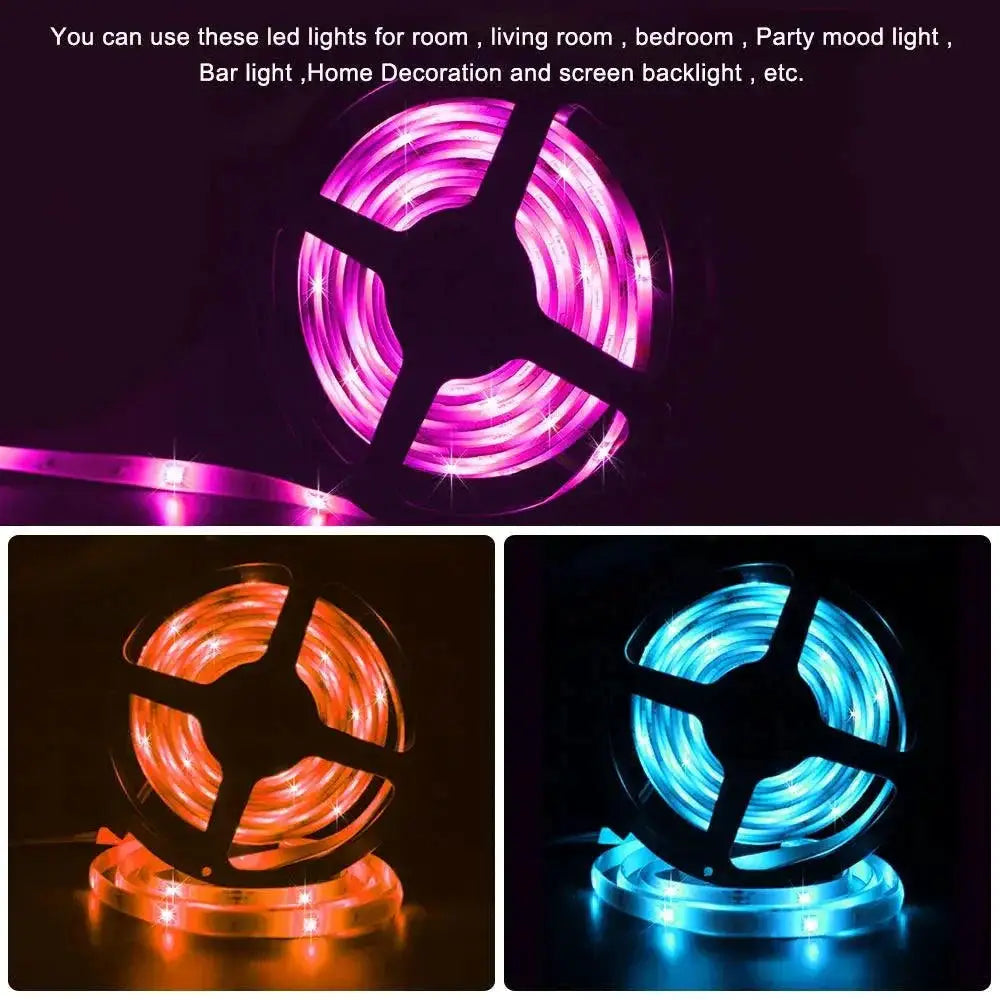 Smart RGB LED Strip Lights WiFi Control Alexa Voice Setup