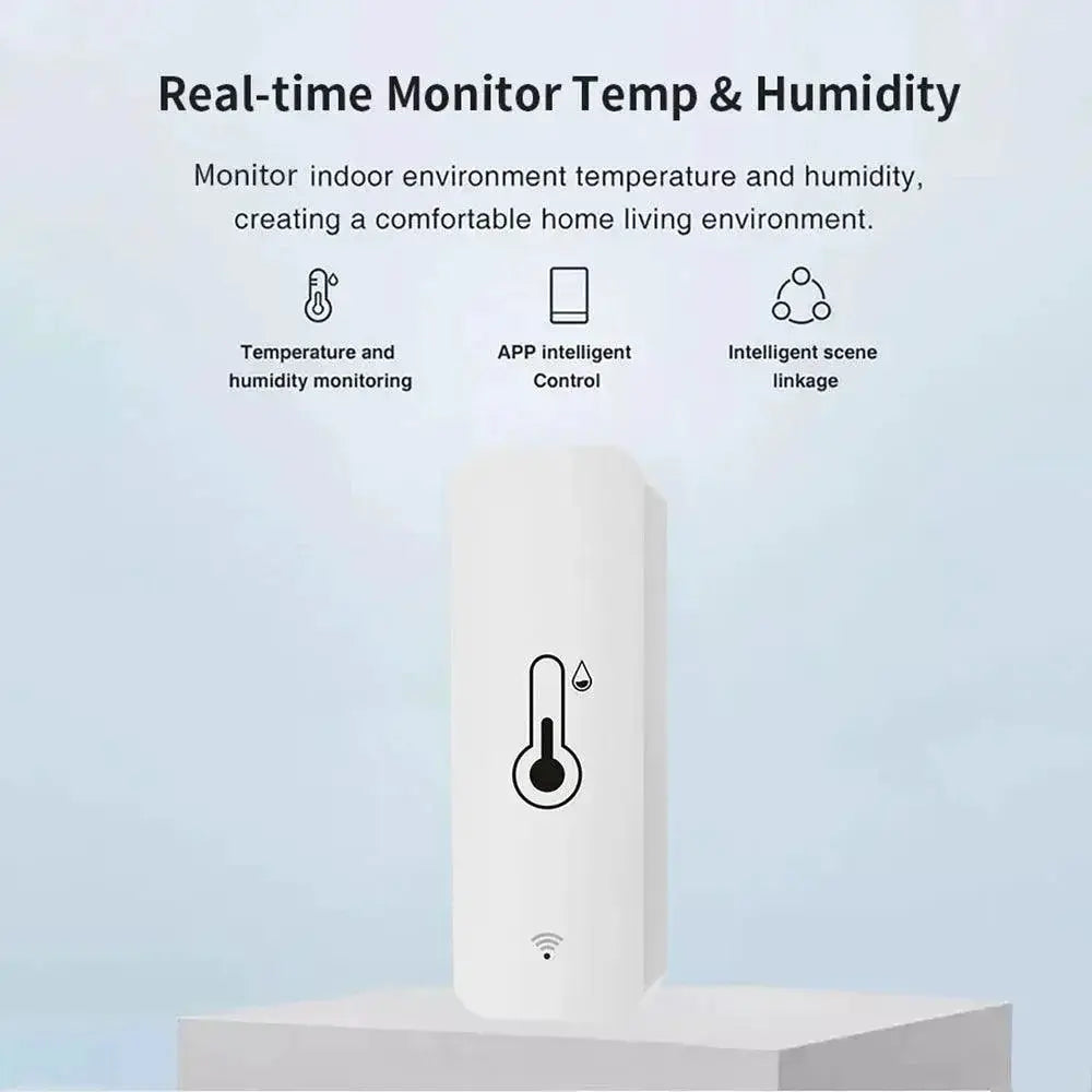 Smart Temperature And Humidity Sensor Real Time Monitoring