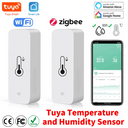 Smart Temperature Humidity Sensor Voice Control Hygrometer