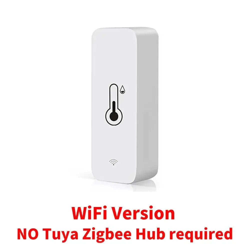 Smart Temperature Humidity Sensor Voice Control Hygrometer